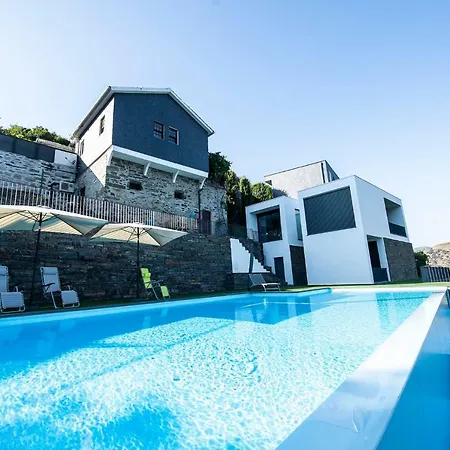 Casa Foz Do Corgo - Private Pool, Gardens And River Access Villa