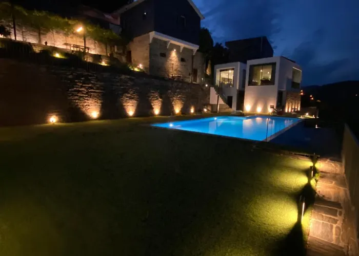 Casa Foz Do Corgo - Private Pool, Gardens And River Access 빌라 *