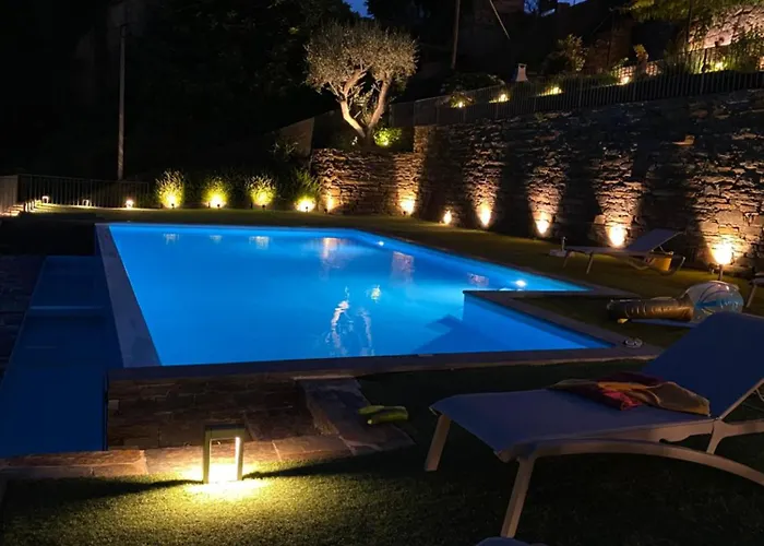 Casa Foz Do Corgo - Private Pool, Gardens And River Access Villa *